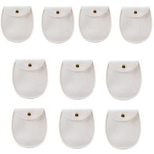 Jiqoe Schmuck-Verpackung, mehrfarbige Samtbeutel, Schmuckbeutel, Ohrring-Display, Organizer, Schmuckschatulle für verschiedene Anlässe, 10 Stück Jiqoe Schmuck-Verpackung, mehrfarbige Samtbeutel, Schmuckbeutel, Ohrring-Display, Organizer, Schmuckschatulle für verschiedene Anlässe, 10 Stück von Jiqoe
