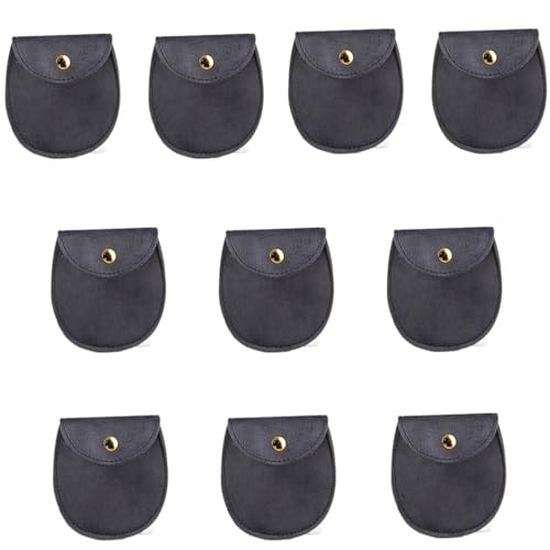 Jiqoe Schmuck-Verpackung, mehrfarbige Samtbeutel, Schmuckbeutel, Ohrring-Display, Organizer, Schmuckschatulle für verschiedene Anlässe, 10 Stück Jiqoe Schmuck-Verpackung, mehrfarbige Samtbeutel, Schmuckbeutel, Ohrring-Display, Organizer, Schmuckschatulle für verschiedene Anlässe, 10 Stück von Jiqoe