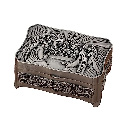 Jiqoe Schmuckschatulle für Mädchen, europäischer Charm, Reiseetui, Ohrringe, Halsketten-Display Jiqoe Schmuckschatulle für Mädchen, europäischer Charm, Reiseetui, Ohrringe, Halsketten-Display von Jiqoe