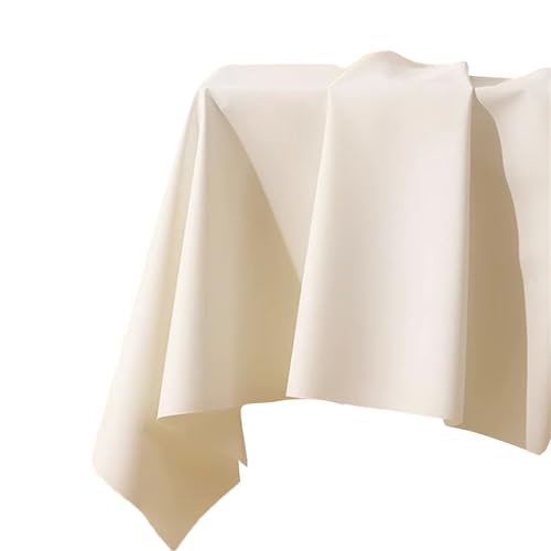 Jiqoe Tischdecke, modern, cremefarben, wasserdicht, rutschfest, geeignet für Esszimmer, Küche, Weihnachten, Heimdekoration Jiqoe Tischdecke, modern, cremefarben, wasserdicht, rutschfest, geeignet für Esszimmer, Küche, Weihnachten, Heimdekoration von Jiqoe