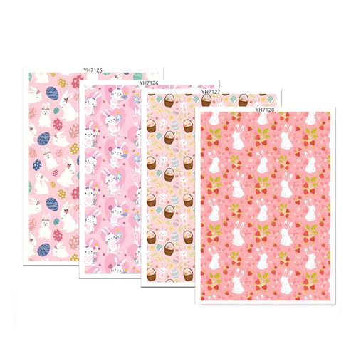 Jiqoe Wasserlösliche Transferblätter für Ton, Ohrringe, Schmuckherstellung, Ton, Blumen, Transferpapier, Ton, Töpferpapier, 4 Bögen Jiqoe Wasserlösliche Transferblätter für Ton, Ohrringe, Schmuckherstellung, Ton, Blumen, Transferpapier, Ton, Töpferpapier, 4 Bögen von Jiqoe