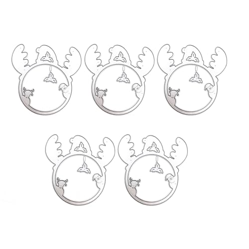 Jiqoe Weihnachts-Stanzschablonen, Weihnachtsprägung, Stanzschablonen, Karbonstahl, Stanzformen für Scrapbooking, Kartenherstellung Jiqoe Weihnachts-Stanzschablonen, Weihnachtsprägung, Stanzschablonen, Karbonstahl, Stanzformen für Scrapbooking, Kartenherstellung von Jiqoe