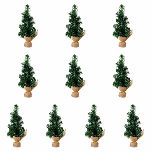 Jiqoe Weihnachtsbaum-Tischdekoration, kleiner Jute-Weihnachtsbaum, Tischdekoration, für Urlaubsvergnügen im Büro/Zuhause Jiqoe Weihnachtsbaum-Tischdekoration, kleiner Jute-Weihnachtsbaum, Tischdekoration, für Urlaubsvergnügen im Büro/Zuhause von Jiqoe