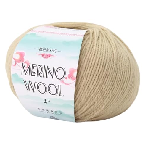 Jiqoe Wollmischgarn, 50 g, 130 m, Strickwolle, Garn für Pullover, Schals, Mützen, Handschuhe, Häkelteppiche, Strickprojekte Jiqoe Wollmischgarn, 50 g, 130 m, Strickwolle, Garn für Pullover, Schals, Mützen, Handschuhe, Häkelteppiche, Strickprojekte von Jiqoe
