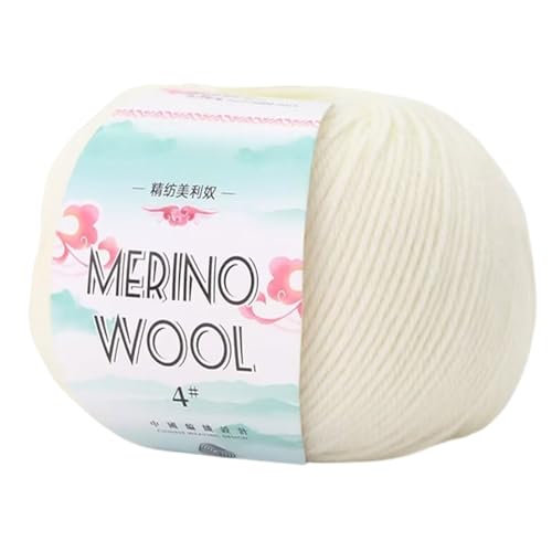 Jiqoe Wollmischgarn, 50 g, 130 m, Strickwolle, Garn für Pullover, Schals, Mützen, Handschuhe, Häkelteppiche, Strickprojekte Jiqoe Wollmischgarn, 50 g, 130 m, Strickwolle, Garn für Pullover, Schals, Mützen, Handschuhe, Häkelteppiche, Strickprojekte von Jiqoe
