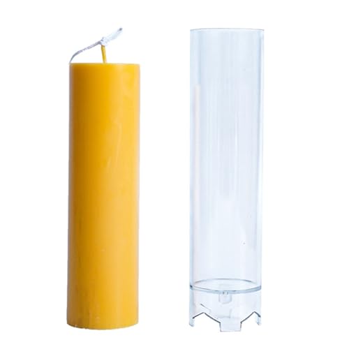 Jiqoe Zylindrische Formen, klare Acryl-Kerzenhalter-Formen, Werkzeug, handgefertigte Seifenformen für handgefertigte Bastelarbeiten Jiqoe Zylindrische Formen, klare Acryl-Kerzenhalter-Formen, Werkzeug, handgefertigte Seifenformen für handgefertigte Bastelarbeiten von Jiqoe