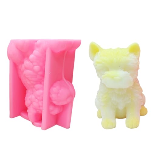 Künstlerische Hunde-Silikonform für Kinder, kreative Hunde-Silikonform für handgefertigte Seifen und duftende Geschenke Künstlerische Hunde-Silikonform für Kinder, kreative Hunde-Silikonform für handgefertigte Seifen und duftende Geschenke von Jiqoe