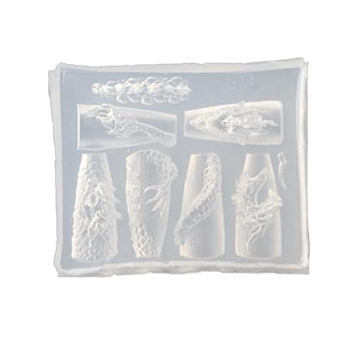 Silicone Mold Dragon Year Nails Molds Nail Art Decorations Mould Nail Stencils Carving Templates Nail Salons Supply Silicone Mold Dragon Year Nails Molds Nail Art Decorations Mould Nail Stencils Carving Templates Nail Salons Supply von Jiqoe