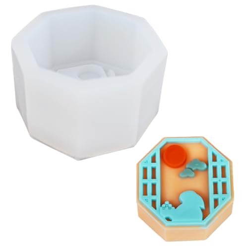 Silikonform für Mousse, Kuchen, Dekoration, Fondant, Schokolade, leicht zu reinigen von Jiqoe