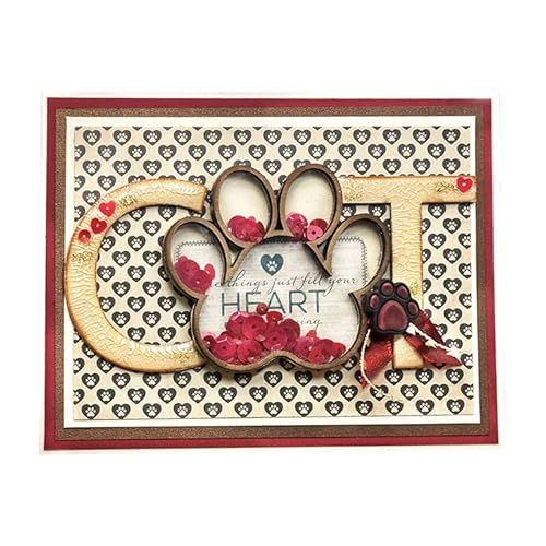 Stanzschablonen für Kartenherstellung, Katze, Hund, Krallen, Fußabdruck, Shaker, Stanzformen, Schablone, Scrapbooking, DIY-Album für handgefertigte Grußkarten, Prägung, Dekoration, Bastelprojekte Stanzschablonen für Kartenherstellung, Katze, Hund, Krallen, Fußabdruck, Shaker, Stanzformen, Schablone, Scrapbooking, DIY-Album für handgefertigte Grußkarten, Prägung, Dekoration, Bastelprojekte von Jiqoe