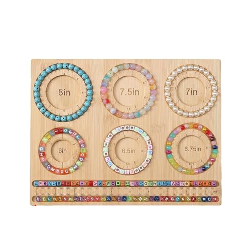 Vielseitiges Holz-Schmuck-Perlenbrett, moderne Perlen-Präsentationsplattform, pädagogische Perlenplatte für Bastel-Enthusiasten Vielseitiges Holz-Schmuck-Perlenbrett, moderne Perlen-Präsentationsplattform, pädagogische Perlenplatte für Bastel-Enthusiasten von Jiqoe