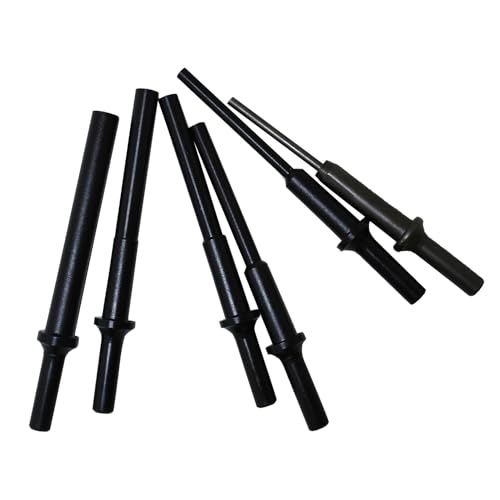 32040 Drucklufthammer, Stift-/Durchtreiber-Set, 6-teilig, zum Entfernen von verrosteten Schrauben oder langen Stiften, 1/2 Zoll, 3/8 Zoll, 5/16 Zoll, 7/16 Zoll, 1/4 Zoll, 3/16 Zoll 32040 Drucklufthammer, Stift-/Durchtreiber-Set, 6-teilig, zum Entfernen von verrosteten Schrauben oder langen Stiften, 1/2 Zoll, 3/8 Zoll, 5/16 Zoll, 7/16 Zoll, 1/4 Zoll, 3/16 Zoll von Jitterbug
