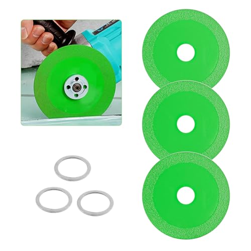 3 STK 100mm x 15mm Glasschneidescheibe, Glass Cutting Disc Sägeblätter für Keramik Fliesen Glas Porzellan Winkelschleifer Scheibe 3 STK 100mm x 15mm Glasschneidescheibe, Glass Cutting Disc Sägeblätter für Keramik Fliesen Glas Porzellan Winkelschleifer Scheibe von Jiujuda9