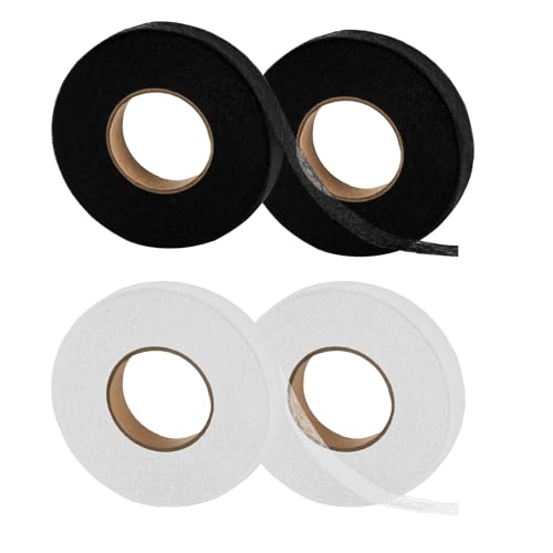 4 Rollen Saumband zum Aufbügeln Waschfest, 64 Meter/Rolle x 20mm Bügelband für Vorhänge, Nahtband zum Aufbügeln Selbstklebend, Stoffklebeband zum Aufbügeln Gardinen Kürzen Ohne Nähen Kleidung Hosen 4 Rollen Saumband zum Aufbügeln Waschfest, 64 Meter/Rolle x 20mm Bügelband für Vorhänge, Nahtband zum Aufbügeln Selbstklebend, Stoffklebeband zum Aufbügeln Gardinen Kürzen Ohne Nähen Kleidung Hosen von Jiujuda9