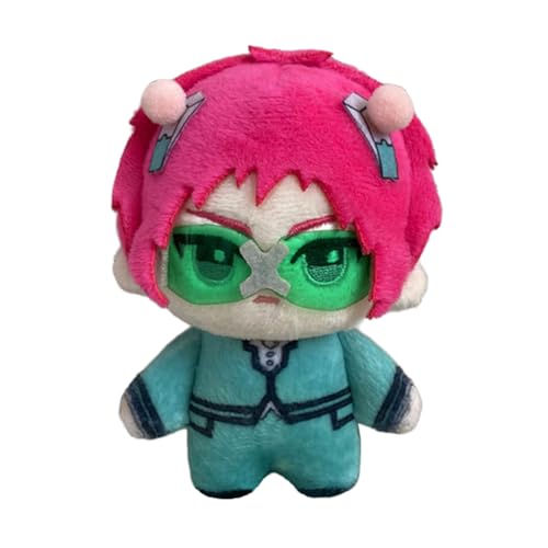 Jiumaocleu Anime Puppen Saiki Kusuo weiche gefüllte Figur 10 cm mit Brille, niedlicher Schlüsselanhänger für Saiki Kusuo Fans, Sammlerstücke, Geschenke Jiumaocleu Anime Puppen Saiki Kusuo weiche gefüllte Figur 10 cm mit Brille, niedlicher Schlüsselanhänger für Saiki Kusuo Fans, Sammlerstücke, Geschenke von Jiumaocleu