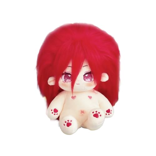 Jiumaocleu Chigiri Hyoma Kissen Anime gefüllte Puppen – 20 cm mit Kleidungszubehör, Anime-Kissen für Bett, Sofa, Zuhause, Geburtstagsdekoration, Geschenk (ohne Kleidung) von Jiumaocleu