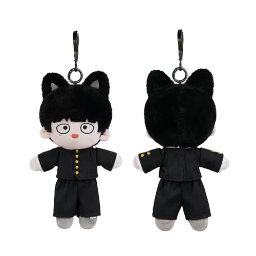 Jiumaocleu Kageyama Shigeo Stofffigur, Mob-Puppen, 22 cm, Shigeo Kageyama, Stoffpuppen, Sofa, Bett, Auto, Tasche, Anhänger, Dekoration, Geschenk (Kleidung ist abnehmbar) von Jiumaocleu