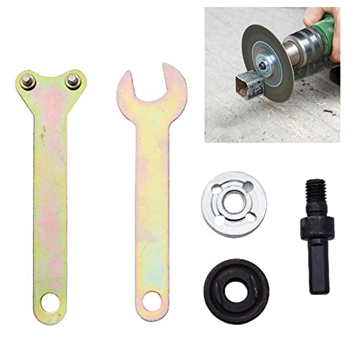 Jkapagzy 10mm elektrischer Bohrwinkelschleifer, der Stangensatz verbindet, Winkelschleifer-Zubehör für Schneidscheibe Polierscheibe Metalle Griff Halter Adapter Jkapagzy 10mm elektrischer Bohrwinkelschleifer, der Stangensatz verbindet, Winkelschleifer-Zubehör für Schneidscheibe Polierscheibe Metalle Griff Halter Adapter von Jkapagzy