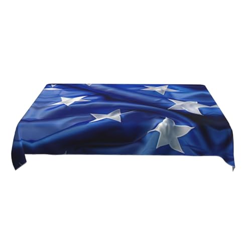 Jkkghll Blaue Honduras-Flagge, Camping-Dekoration, 89 x 140 cm, vielseitige, rechteckige Tischdecke für Küche, Esszimmer Jkkghll Blaue Honduras-Flagge, Camping-Dekoration, 89 x 140 cm, vielseitige, rechteckige Tischdecke für Küche, Esszimmer von Jkkghll
