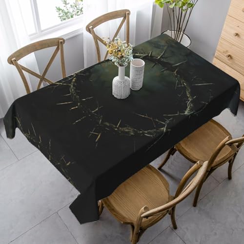 Jkkghll Camping-Dekoration, vielseitige, rechteckige Tischdecke für Küche, Esszimmer, 89 x 140 cm Jkkghll Camping-Dekoration, vielseitige, rechteckige Tischdecke für Küche, Esszimmer, 89 x 140 cm von Jkkghll