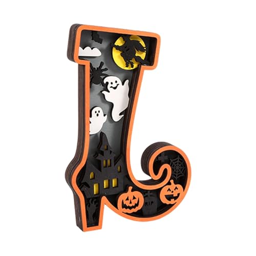 Jlkegfdf Halloween-Dekoration, Tischbeleuchtung, lustige Geisterdekoration, niedliche Partygeschenke für Bücherregal, Arbeitszimmer, Klassenzimmer Jlkegfdf Halloween-Dekoration, Tischbeleuchtung, lustige Geisterdekoration, niedliche Partygeschenke für Bücherregal, Arbeitszimmer, Klassenzimmer von Jlkegfdf