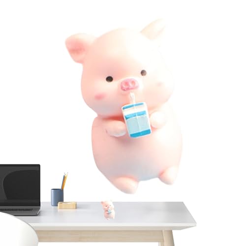 Jlkegfdf Miniatur-Schweine aus Kunstharz, lebendige Miniatur-Schweine-Figuren aus Kunstharz, niedliche Schweine-Puppe, kreative Kuchendekoration für Kuchendekoration, Heimdekoration Jlkegfdf Miniatur-Schweine aus Kunstharz, lebendige Miniatur-Schweine-Figuren aus Kunstharz, niedliche Schweine-Puppe, kreative Kuchendekoration für Kuchendekoration, Heimdekoration von Jlkegfdf