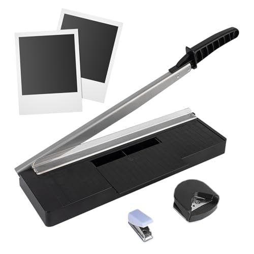 Jlkegfdf Papierschneider, robuster Aufkleberschneider, multifunktionales Bastelbedarf, tragbare Studio-Gadgets für Scrapbooking, Dokumentenabheftung von Jlkegfdf