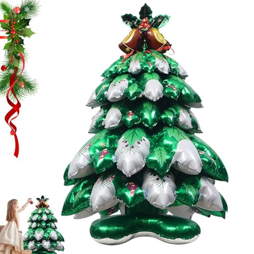 Jlkegfdf Weihnachtsbaum-Folienballons, große Weihnachtsdekoration, 4D-Weihnachtsbaum-Ballon, Urlaubsrequisiten für und Rasen Jlkegfdf Weihnachtsbaum-Folienballons, große Weihnachtsdekoration, 4D-Weihnachtsbaum-Ballon, Urlaubsrequisiten für und Rasen von Jlkegfdf