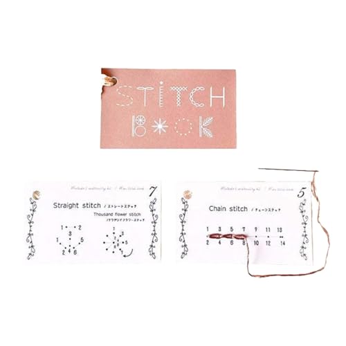 Kreatives Nähbuch Kit, Kreative Nähkarten, Kreative Nähbuch Karten, Nähsets für Verschiedene Nähtechniken, Nähbücher für Stick- und Nähbegeisterte Kreatives Nähbuch Kit, Kreative Nähkarten, Kreative Nähbuch Karten, Nähsets für Verschiedene Nähtechniken, Nähbücher für Stick- und Nähbegeisterte von Jlkegfdf