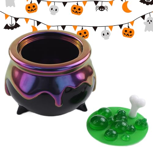 Halloween Silikonform, Halloween Kesselform Für Epoxidharz - Multifunktionales Handwerk Wiederverwendbares Schimmelpilze Für Anfänger Kinderfachleute Erwachsene von Jlobnyiun