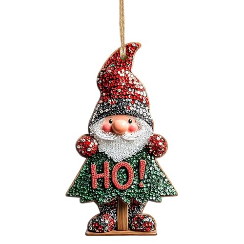 Jlobnyiun Anhänger mit Acrylfarbe, Weihnachtsmann-Ornamente für Weihnachtsbaum | Weihnachtsbaumschmuck aus Acryl 2D | leichter Weihnachtsbaumanhänger, Ornamente Jlobnyiun Anhänger mit Acrylfarbe, Weihnachtsmann-Ornamente für Weihnachtsbaum | Weihnachtsbaumschmuck aus Acryl 2D | leichter Weihnachtsbaumanhänger, Ornamente von Jlobnyiun