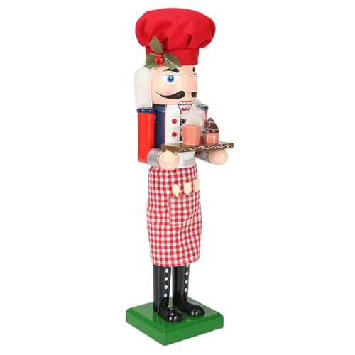 Jlobnyiun Christmas Nussknacker | Holz Nussknacker Spielzeugfigur - Sammelbare Festliche Holzfigur Deko Für Winter Kinder Sammler Tisch Kamin Jlobnyiun Christmas Nussknacker | Holz Nussknacker Spielzeugfigur - Sammelbare Festliche Holzfigur Deko Für Winter Kinder Sammler Tisch Kamin von Jlobnyiun