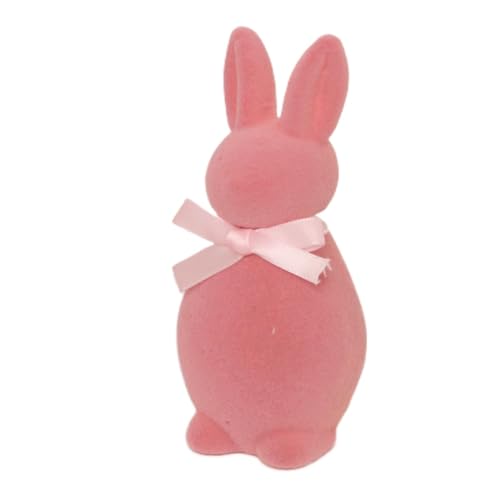 Jlobnyiun Figuren von Kaninchen – Figur des strömenden Hasen, Osterdekoration der Frühlingsdekoration | Tischdekoration, Hasenfiguren für Büro, Zubehör von Jlobnyiun