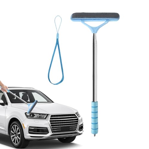 Jlobnyiun Scheibenreiniger-Werkzeug, Windschutzscheiben-Reinigungsstab, Glas-Entnebelbürste, einziehbar, Auto-Glaswischer, Staubentfernung für Fahrzeugwartung, Badezimmer, Zuhause, Spiegel Jlobnyiun Scheibenreiniger-Werkzeug, Windschutzscheiben-Reinigungsstab, Glas-Entnebelbürste, einziehbar, Auto-Glaswischer, Staubentfernung für Fahrzeugwartung, Badezimmer, Zuhause, Spiegel von Jlobnyiun