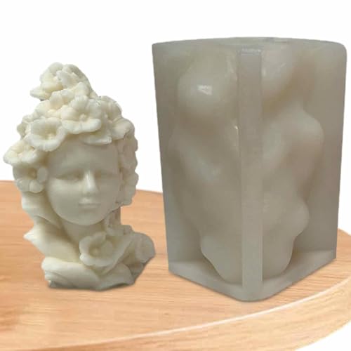 Jlobnyiun -Silikonform, 3D-Feenkerzenform | Schokoladen-Silikonformen, handgefertigte Seife, Aromatherapie-Kerze, Gipsverzierung, Harzhandwerk Jlobnyiun -Silikonform, 3D-Feenkerzenform | Schokoladen-Silikonformen, handgefertigte Seife, Aromatherapie-Kerze, Gipsverzierung, Harzhandwerk von Jlobnyiun