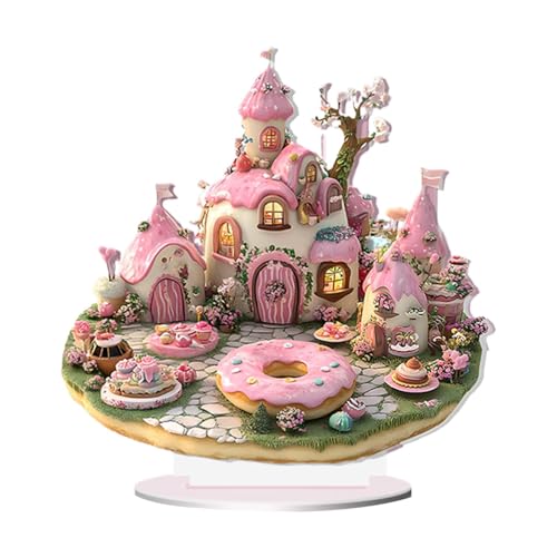 Jlobnyiun Tischdekoration zum Valentinstag, Tischdekoration zum Valentinstag | 2D-Acryl-Dessertschloss für Tisch – Dekoration für Valentinstag, romantisches Dekor Jlobnyiun Tischdekoration zum Valentinstag, Tischdekoration zum Valentinstag | 2D-Acryl-Dessertschloss für Tisch – Dekoration für Valentinstag, romantisches Dekor von Jlobnyiun