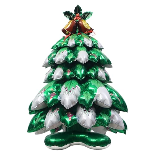 Jlobnyiun Weihnachten Folienballons Große Feiertagsdekorationen Urlaub Requisiten 4D Weihnachtsbaum Stehender Ballon für Innen- und Außendekorationen Jlobnyiun Weihnachten Folienballons Große Feiertagsdekorationen Urlaub Requisiten 4D Weihnachtsbaum Stehender Ballon für Innen- und Außendekorationen von Jlobnyiun
