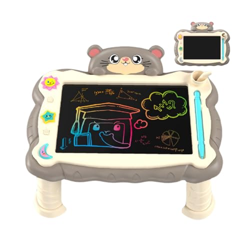 LCD -Zeichnungstablette, Magnetic Doodle Board | Pädagogische magnetische Zeichenbrett mit Stand,Tragbares Schreibtablet, Kunstzubehör für Zuhause, Schule, Trave von Jlobnyiun