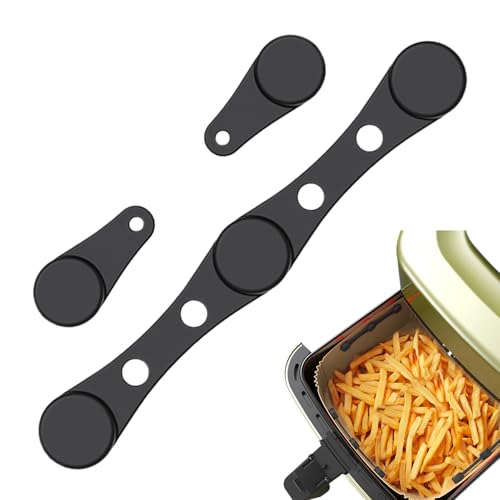 Magnetische Halterung für Airfryer | Magnetverschluss aus Silikon zum Halten von Backpapier, sicheres Küchenzubehör zur Befestigung zu Hause von Jlobnyiun