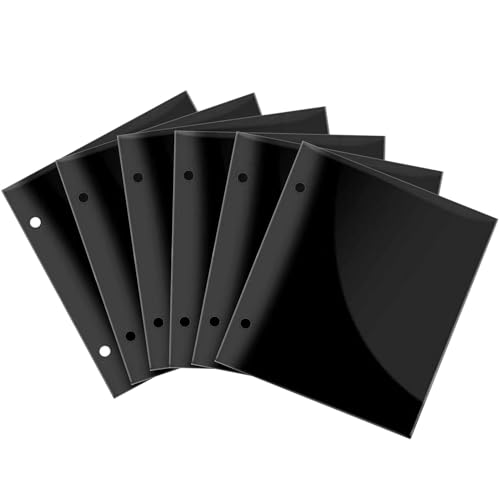 Music Folder | 6 Piece PVC Music Folders Folders For Sheet Musics A4 | Organizer Storage Sleeves Display Book For Artwork Photo Choral Trumpet Choir von Jlobnyiun