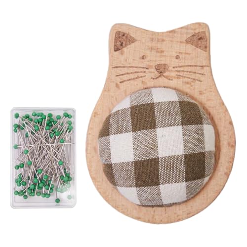 Nadelkissen für Näharbeiten, Nadelkissen für Zuhause | lustiger Organizer für Cartoon-Tiere mit 100 Stecknadeln für Quilter, Nähanfänger, Näharbeiten und Zimmer Nadelkissen für Näharbeiten, Nadelkissen für Zuhause | lustiger Organizer für Cartoon-Tiere mit 100 Stecknadeln für Quilter, Nähanfänger, Näharbeiten und Zimmer von Jlobnyiun