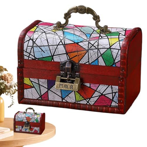 Schmuckkästchen aus Holz für Damen, Schmuckkästchen aus Holz | Schmuckkästchen Vintage Schmuckorganizer | Schmuckkästchen abschließbar, Schmuckkästchen Bemalt, Schmuckschatulle, D Schmuckkästchen aus Holz für Damen, Schmuckkästchen aus Holz | Schmuckkästchen Vintage Schmuckorganizer | Schmuckkästchen abschließbar, Schmuckkästchen Bemalt, Schmuckschatulle, D von Jlobnyiun