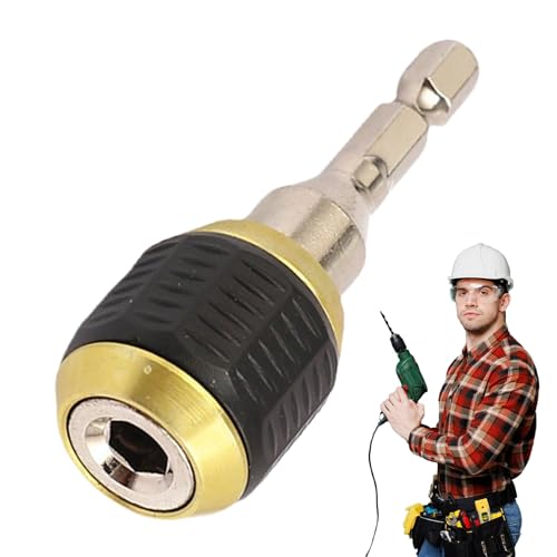 Schnellveröffentlichungsbohrer Bithalter | Hexagonal Schnellveröffentlichung Selbststockende Erweiterungsstange, Vielseitige Accessoires Für Mechanikeranfänger-Enthusiasten Fachleute Schnellveröffentlichungsbohrer Bithalter | Hexagonal Schnellveröffentlichung Selbststockende Erweiterungsstange, Vielseitige Accessoires Für Mechanikeranfänger-Enthusiasten Fachleute von Jlobnyiun
