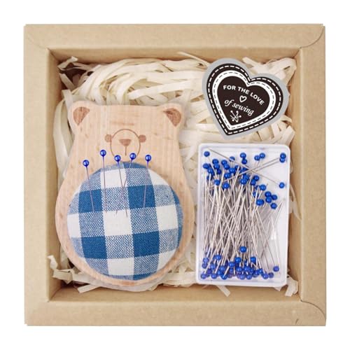 Schönes Nadelkissen, Nadelkissen für Zuhause, lustiger Organizer für Cartoon-Tiere mit 100 Stecknadeln für Quilter, Nähanfänger, Näharbeiten und H Schönes Nadelkissen, Nadelkissen für Zuhause, lustiger Organizer für Cartoon-Tiere mit 100 Stecknadeln für Quilter, Nähanfänger, Näharbeiten und H von Jlobnyiun