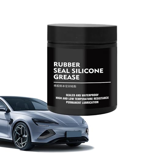 Siliconefett für Gummidichtungen - Gummi-Dichtscheiben Silikonfett | Multifunktionelles Schmiermittel für Ventile, Filter und Dichtungen für Automobilwartung und Pflege als Wartungszubehör Siliconefett für Gummidichtungen - Gummi-Dichtscheiben Silikonfett | Multifunktionelles Schmiermittel für Ventile, Filter und Dichtungen für Automobilwartung und Pflege als Wartungszubehör von Jlobnyiun