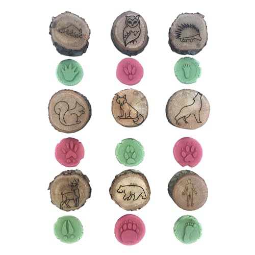 Tierstrecken-Stempel, einzigartiger Mini-Tierpfotenstempel – Holzstempel, Tierstempel, lustige Abdruckstempel, kreatives dekoratives Kunstwerkzeug für Tierstrecken-Stempel, einzigartiger Mini-Tierpfotenstempel – Holzstempel, Tierstempel, lustige Abdruckstempel, kreatives dekoratives Kunstwerkzeug für von Jlobnyiun