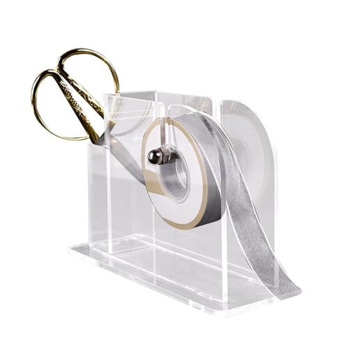 Transparenter Spulenhalter, Klebeband-Organizer - Etikettenspender, Klebeband-Aufbewahrungshalter | Mehrzweck-Etikettenspender, Aufkleberhalter, Na Organizer Transparenter Spulenhalter, Klebeband-Organizer - Etikettenspender, Klebeband-Aufbewahrungshalter | Mehrzweck-Etikettenspender, Aufkleberhalter, Na Organizer von Jlobnyiun