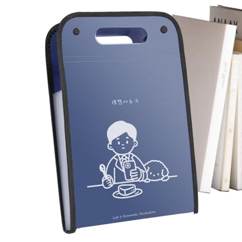 Vertikaler Dateiordner, erweiterbarer Datei-Organizer, erweiterbarer Dateiordner mit 13 Taschen, Dateiordner zum Sortieren und Organisieren von Schulmappen für Ins Vertikaler Dateiordner, erweiterbarer Datei-Organizer, erweiterbarer Dateiordner mit 13 Taschen, Dateiordner zum Sortieren und Organisieren von Schulmappen für Ins von Jlobnyiun