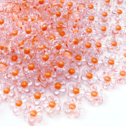 Acryl-Blumen-Perlen, Bonbonfarben, transparent, Kunststoff, Pastellfarben, Abstandshalter, Perlen mit Loch, für Bastelarbeiten, Windspiele, Sonnenfänger, Halsketten, Armbänder, Ohrringe Acryl-Blumen-Perlen, Bonbonfarben, transparent, Kunststoff, Pastellfarben, Abstandshalter, Perlen mit Loch, für Bastelarbeiten, Windspiele, Sonnenfänger, Halsketten, Armbänder, Ohrringe von Jmassyang
