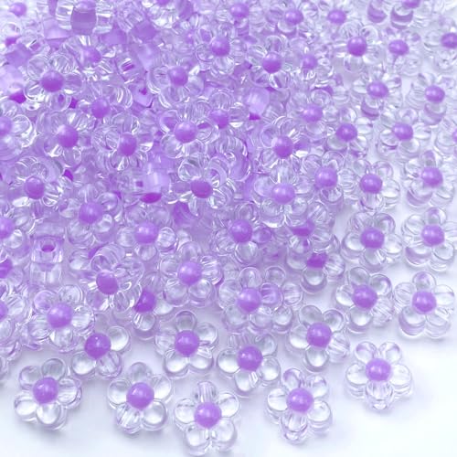 Acryl-Blumen-Perlen, Bonbonfarben, transparent, Kunststoff, Pastellfarben, Abstandshalter, Perlen mit Loch, für Bastelarbeiten, Windspiele, Sonnenfänger, Halsketten, Armbänder, Ohrringe Acryl-Blumen-Perlen, Bonbonfarben, transparent, Kunststoff, Pastellfarben, Abstandshalter, Perlen mit Loch, für Bastelarbeiten, Windspiele, Sonnenfänger, Halsketten, Armbänder, Ohrringe von Jmassyang